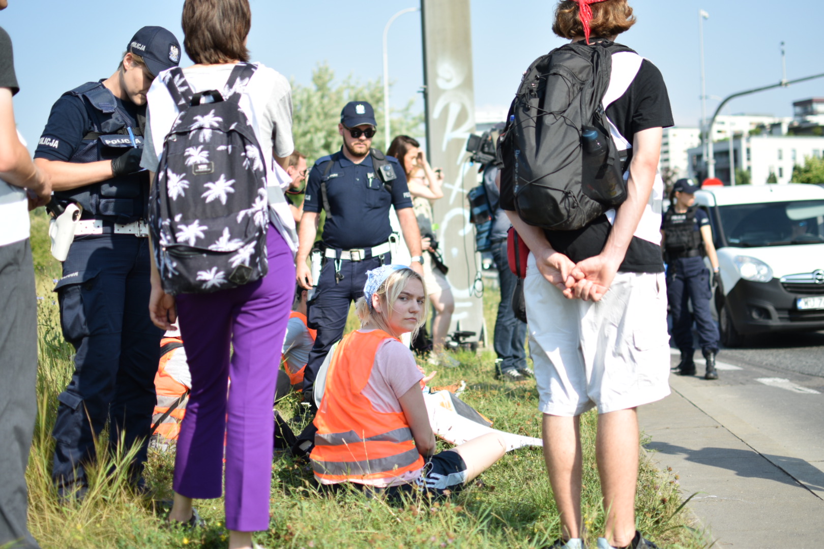 Tylko elicie wolno blokować drogi