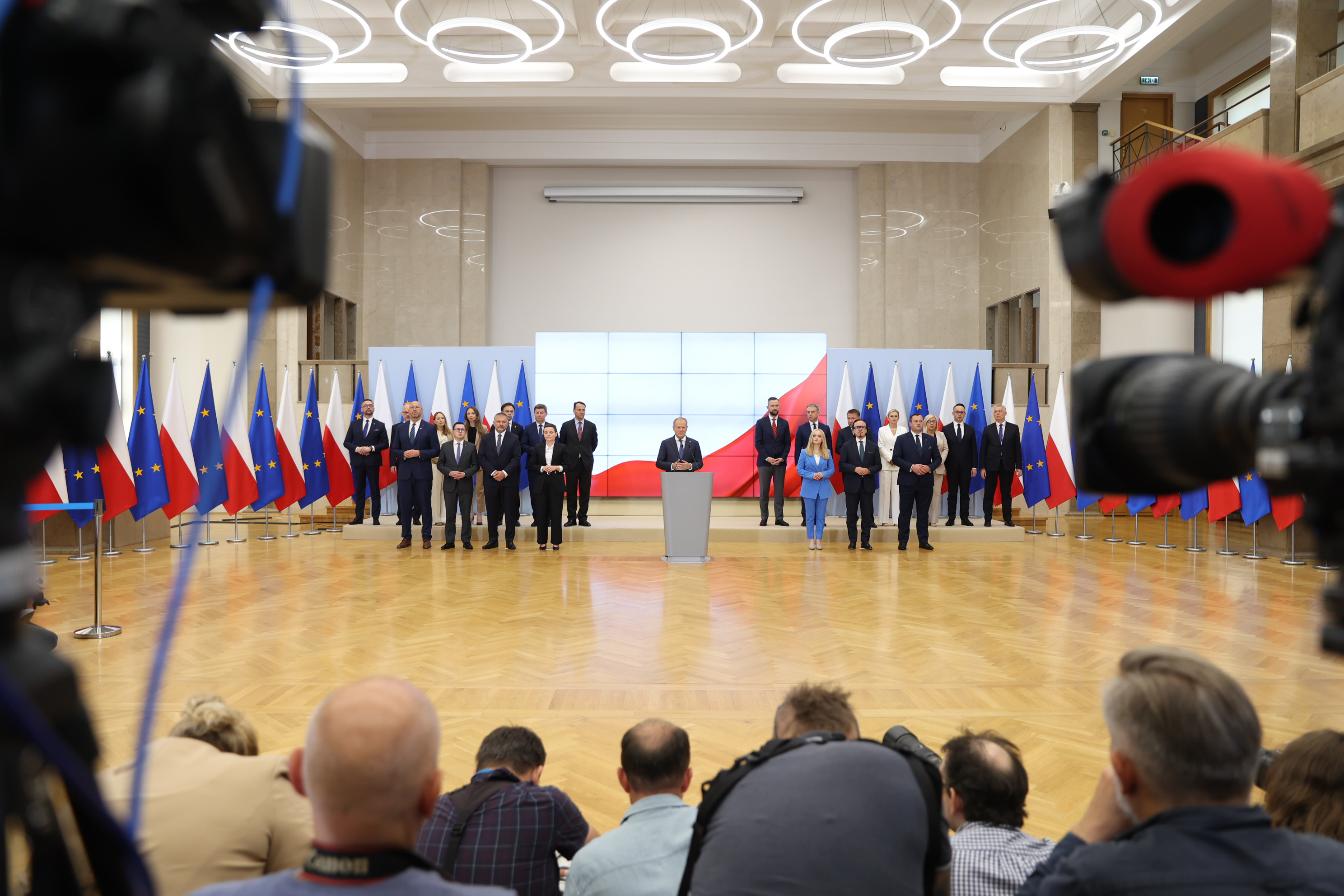 Tusk: Precz z sabotażystami i malkontentami!