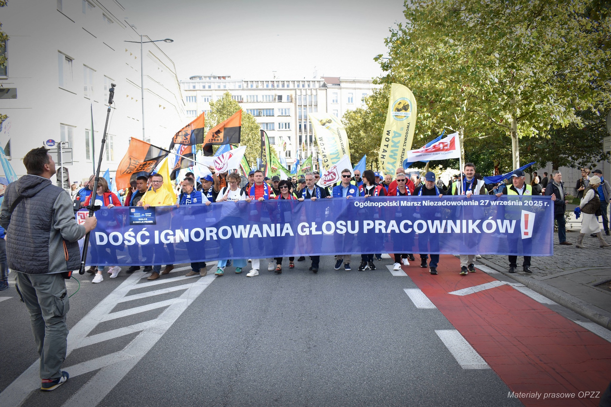 Ogólnopolski Marsz Niezadowolenia w Warszawie i wygrana związkowca w Gnieźnie