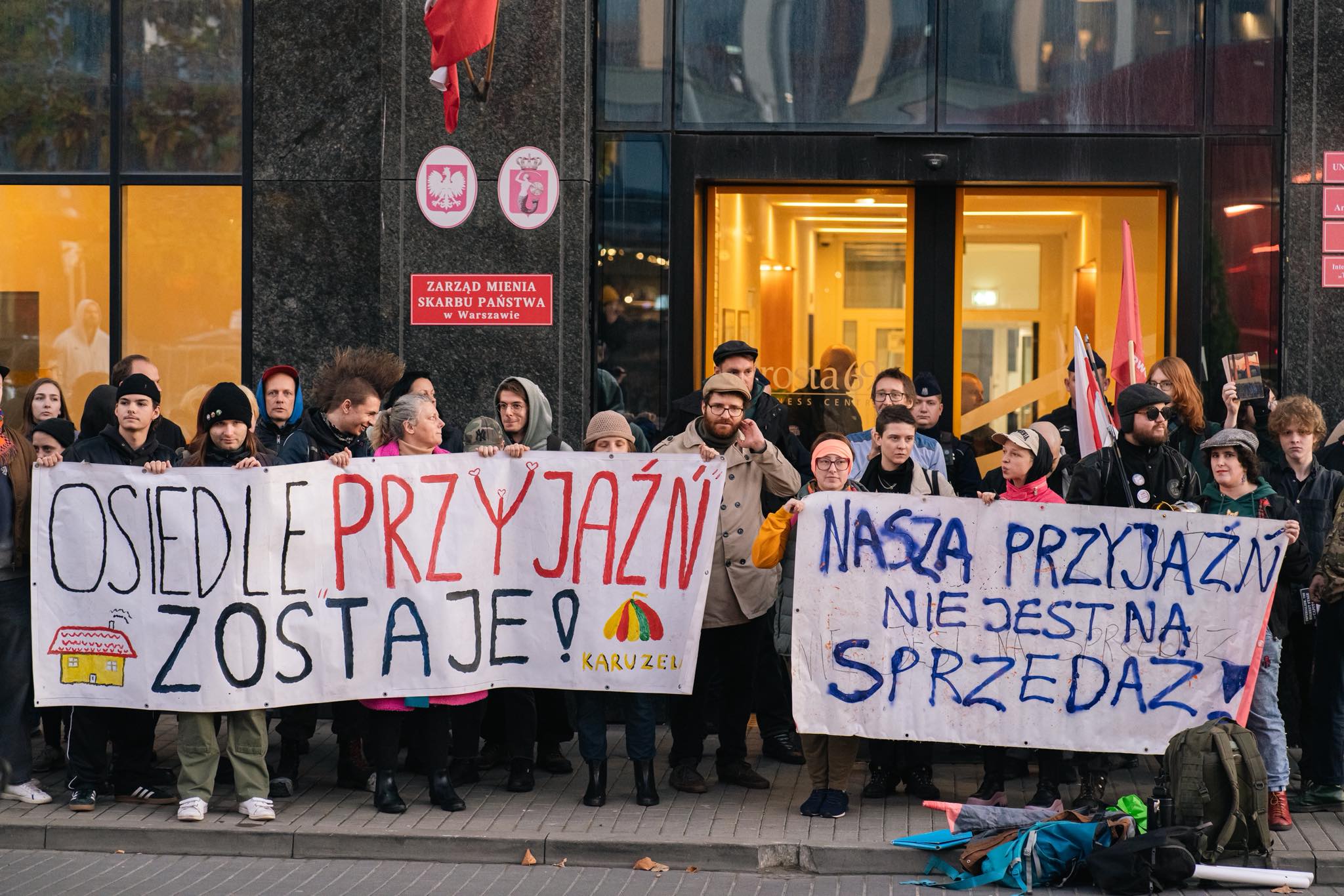 Proces aktywistów w sprawie blokowania eksmisji na Osiedlu Przyjaźń