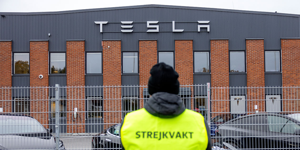 Tesla wygrała ze szwedzkimi związkowcami. To zły dzień dla świata pracy